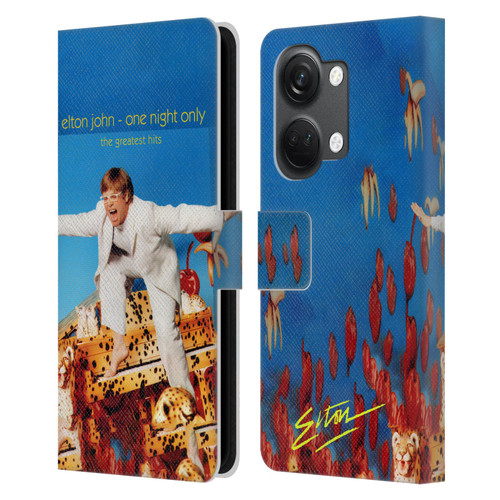 Elton John Artwork One Night Only Album Leather Book Wallet Case Cover For OnePlus Nord 3 5G