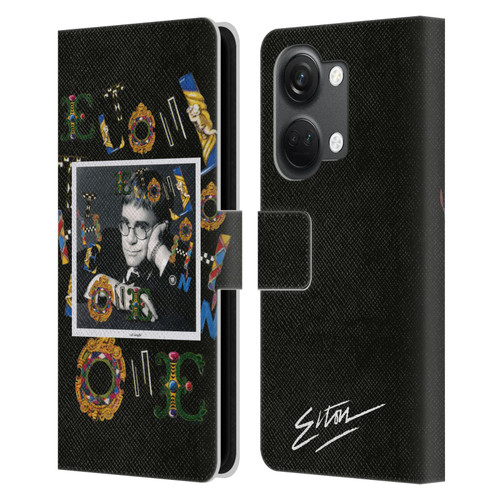 Elton John Artwork The One Single Leather Book Wallet Case Cover For OnePlus Nord 3 5G