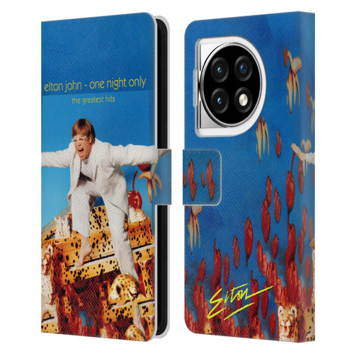 Elton John Artwork One Night Only Album Leather Book Wallet Case Cover For OPPO OnePlus Ace 3 5G