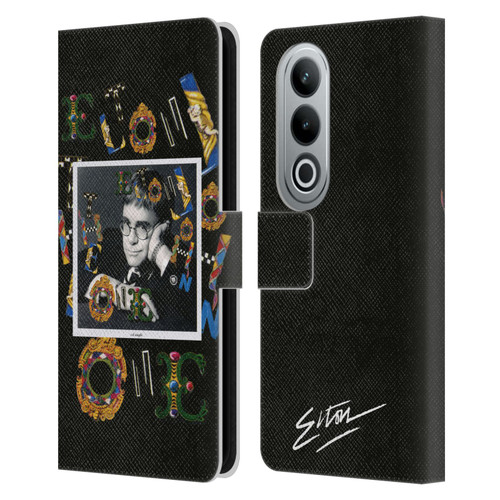 Elton John Artwork The One Single Leather Book Wallet Case Cover For OPPO OnePlus Ace 3V 5G