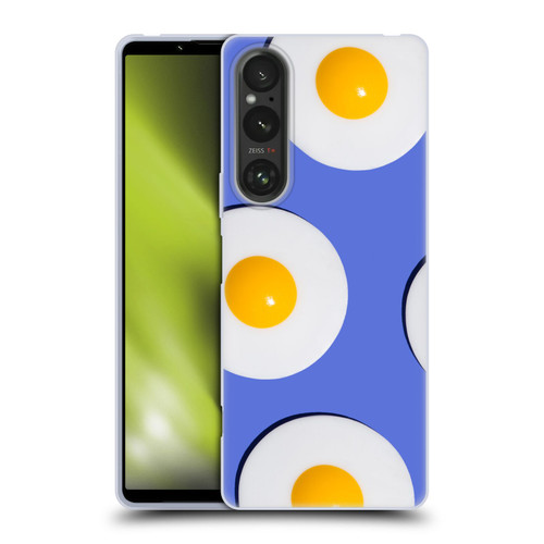 Pepino De Mar Patterns 2 Egg Soft Gel Case for Sony Xperia 1 V 5G