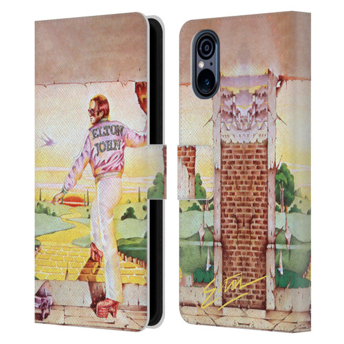 Elton John Artwork GBYR Album Leather Book Wallet Case Cover For Sony Xperia 5 V 5G