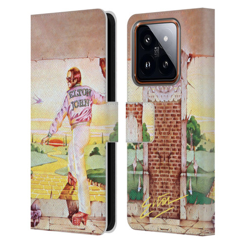 Elton John Artwork GBYR Album Leather Book Wallet Case Cover For Xiaomi 14