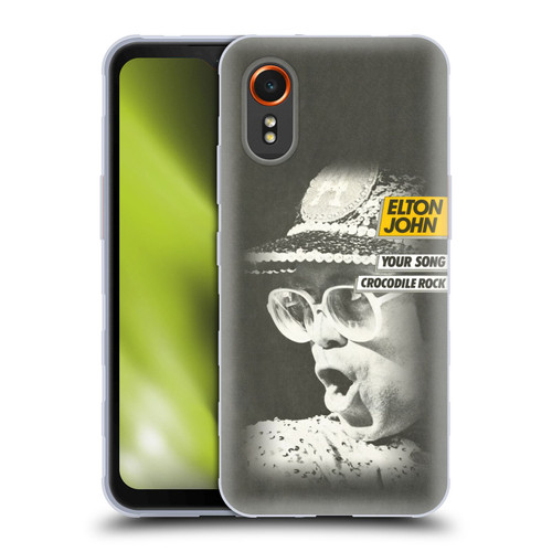 Elton John Artwork Your Song Single Soft Gel Case for Samsung Galaxy Xcover7 5G