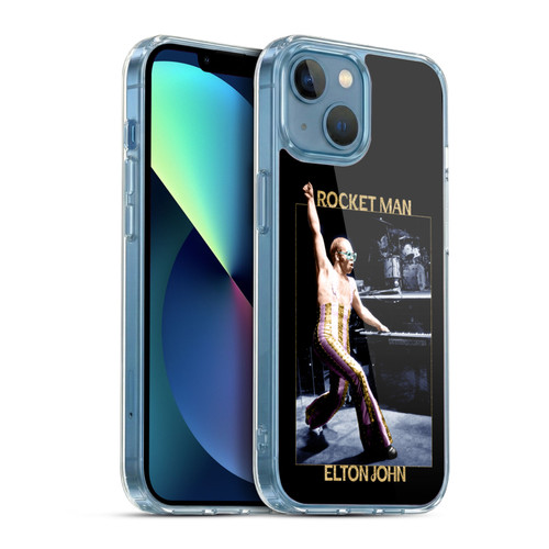 Elton John Rocketman Key Art 3 Soft Gel Case for Apple iPhone 13 Mini & MagSafe