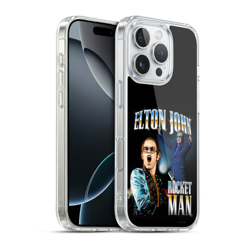 Elton John Rocketman Key Art Soft Gel Case for Apple iPhone 16 Pro & MagSafe