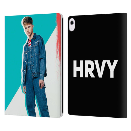 HRVY Graphics Calendar 8 Leather Book Wallet Case Cover For Apple iPad Air 13 2024