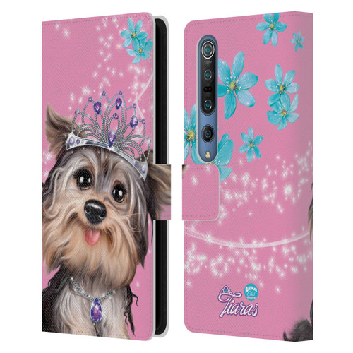 Animal Club International Royal Faces Yorkie Leather Book Wallet Case Cover For Xiaomi Mi 10 5G / Mi 10 Pro 5G