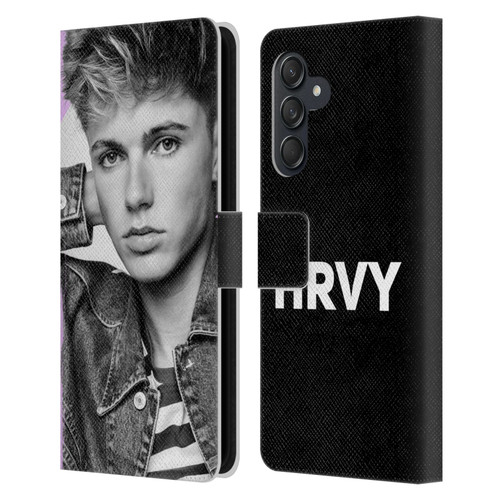 HRVY Graphics Calendar 12 Leather Book Wallet Case Cover For Samsung Galaxy M55 5G