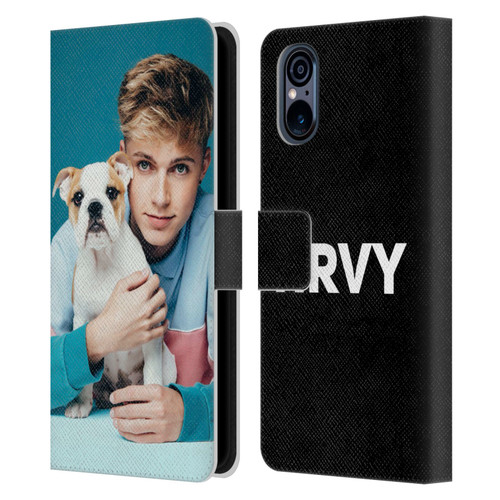 HRVY Graphics Calendar 10 Leather Book Wallet Case Cover For Sony Xperia 5 V 5G