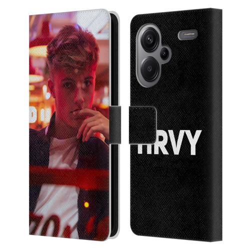 HRVY Graphics Calendar 6 Leather Book Wallet Case Cover For Xiaomi Redmi Note 13 Pro Plus 5G