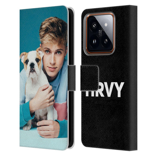 HRVY Graphics Calendar 10 Leather Book Wallet Case Cover For Xiaomi 14