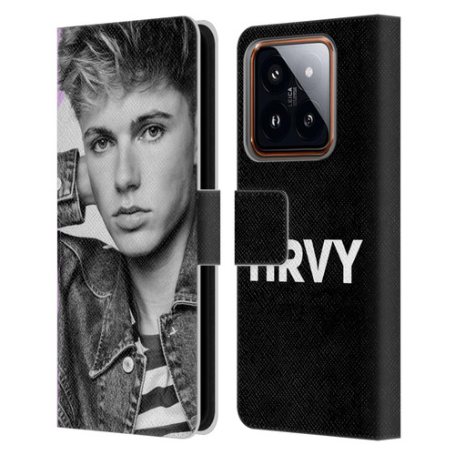 HRVY Graphics Calendar 12 Leather Book Wallet Case Cover For Xiaomi 14