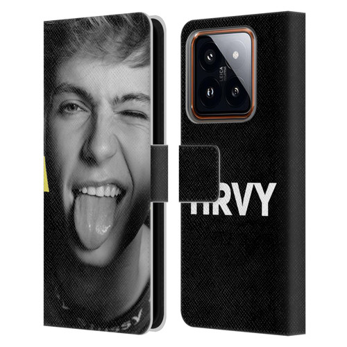 HRVY Graphics Calendar 5 Leather Book Wallet Case Cover For Xiaomi 14