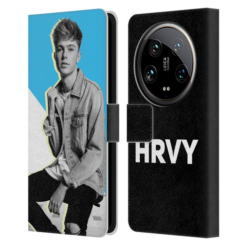 HRVY Graphics Calendar 3 Leather Book Wallet Case Cover For Xiaomi 14 Ultra