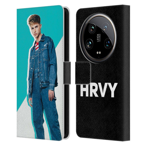 HRVY Graphics Calendar 8 Leather Book Wallet Case Cover For Xiaomi 14 Ultra