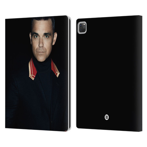 Robbie Williams Calendar Portrait Leather Book Wallet Case Cover For Apple iPad Pro 13 M4 2024