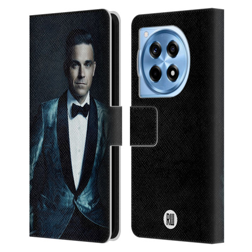 Robbie Williams Calendar Dark Background Leather Book Wallet Case Cover For OnePlus 12R