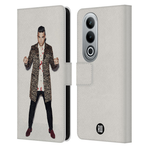 Robbie Williams Calendar Animal Print Coat Leather Book Wallet Case Cover For OPPO OnePlus Ace 3V 5G