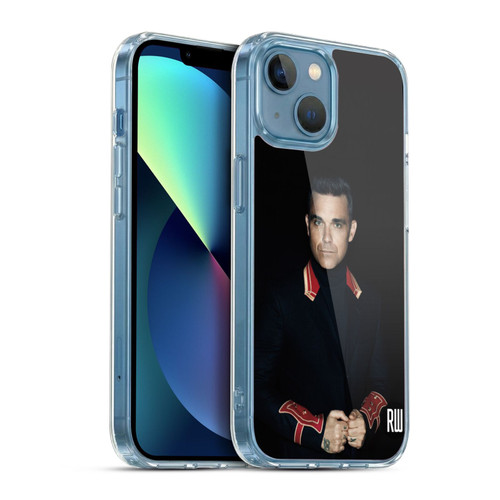 Robbie Williams Calendar Portrait Soft Gel Case for Apple iPhone 13 Mini & MagSafe