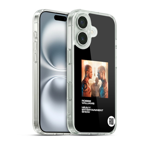 Robbie Williams Calendar The Heavy Entertainment Show Soft Gel Case for Apple iPhone 16 & MagSafe