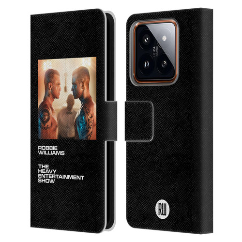 Robbie Williams Calendar The Heavy Entertainment Show Leather Book Wallet Case Cover For Xiaomi 14