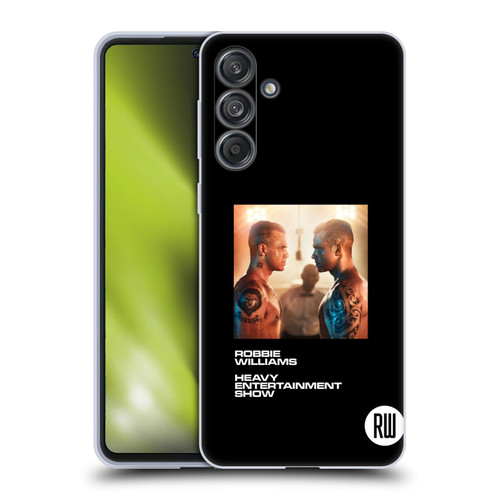 Robbie Williams Calendar The Heavy Entertainment Show Soft Gel Case for Samsung Galaxy M55 5G