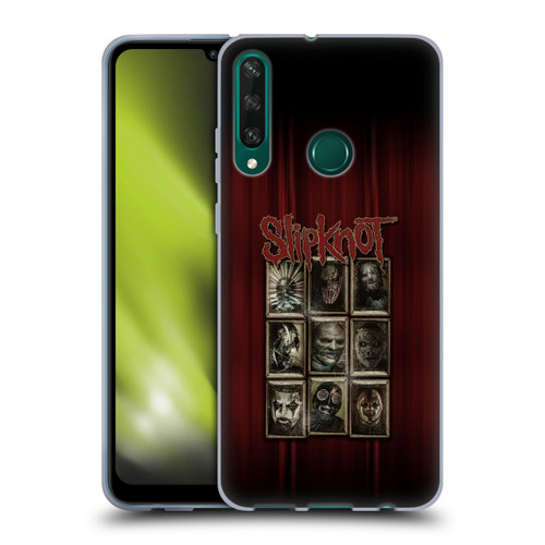 Slipknot Key Art Covered Faces Soft Gel Case for Huawei Y6p