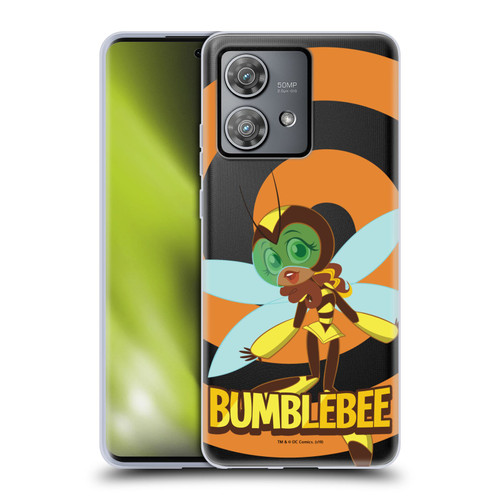 DC Super Hero Girls Characters Bumblebee Soft Gel Case for Motorola Edge 40 Neo 5G