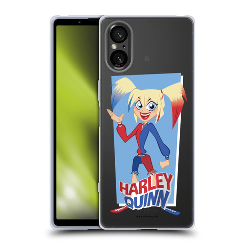 DC Super Hero Girls Characters Harley Quinn Soft Gel Case for Sony Xperia 5 V 5G