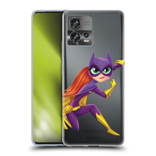 DC Super Hero Girls Rendered Characters Batgirl Soft Gel Case for Motorola Moto Edge 30 Fusion