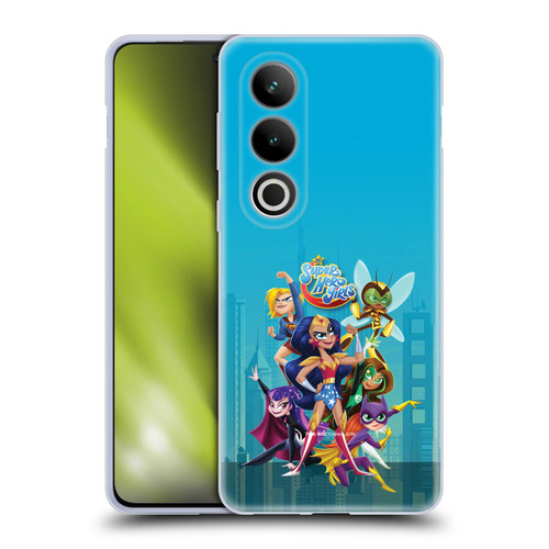 DC Super Hero Girls Rendered Characters Group Soft Gel Case for OPPO OnePlus Ace 3V 5G