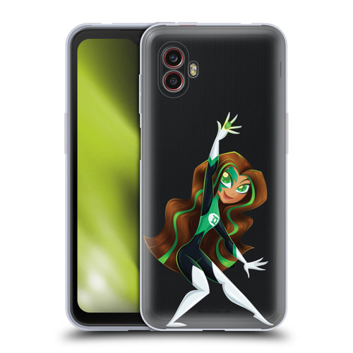 DC Super Hero Girls Rendered Characters Green Lantern Soft Gel Case for Samsung Galaxy Xcover6 Pro/Pro2