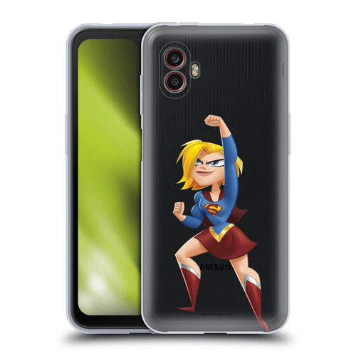 DC Super Hero Girls Rendered Characters Supergirl Soft Gel Case for Samsung Galaxy Xcover6 Pro/Pro2