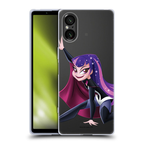 DC Super Hero Girls Rendered Characters Zatanna Soft Gel Case for Sony Xperia 5 V 5G