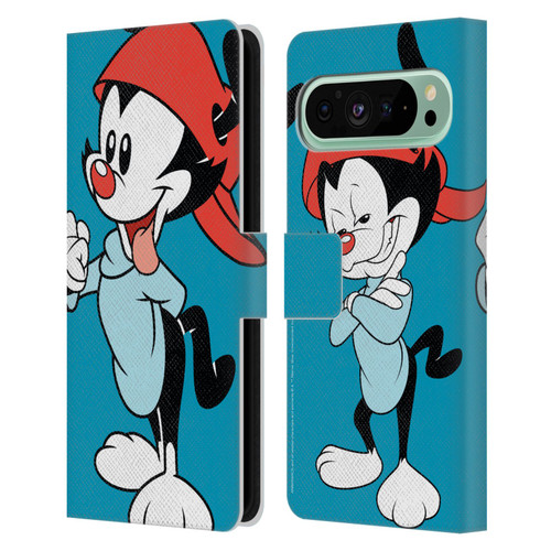 Animaniacs Graphics Wakko Leather Book Wallet Case Cover For Google Pixel 9 Pro XL