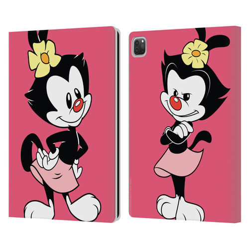 Animaniacs Graphics Dot Leather Book Wallet Case Cover For Apple iPad Pro 13 M4 2024