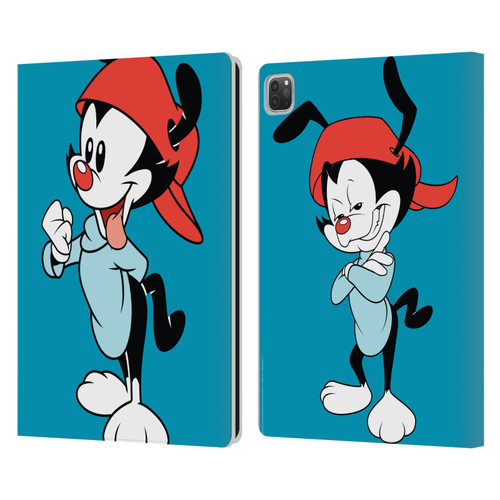 Animaniacs Graphics Wakko Leather Book Wallet Case Cover For Apple iPad Pro 13 M4 2024