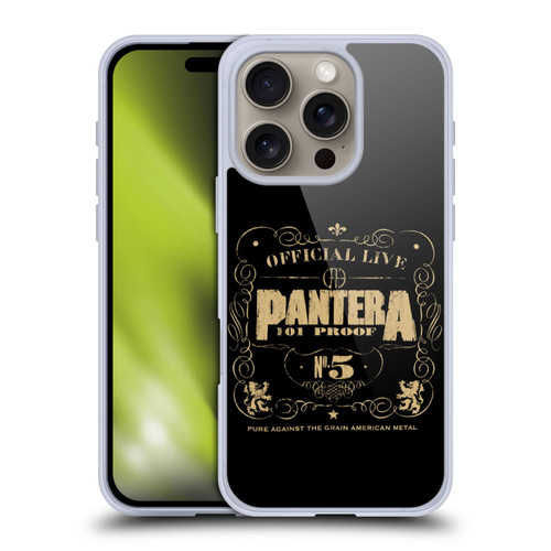 Pantera Art 101 Proof Soft Gel Case for Apple iPhone 16 Pro