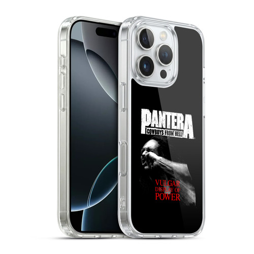 Pantera Art Vulgar Soft Gel Case for Apple iPhone 16 Pro & MagSafe