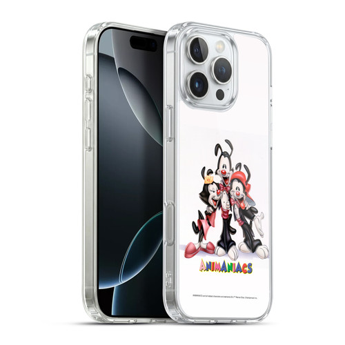 Animaniacs Graphics Formal Soft Gel Case for Apple iPhone 16 Pro Max & MagSafe