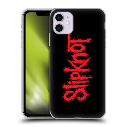 Slipknot Key Art Text Soft Gel Case for Apple iPhone 11
