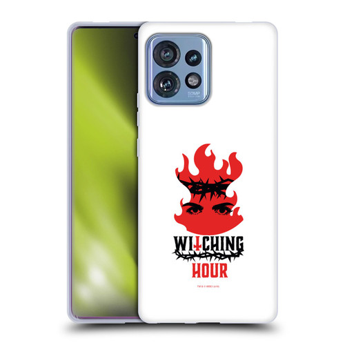 Chilling Adventures of Sabrina Graphics Witching Hour Soft Gel Case for Motorola Moto Edge 40 Pro
