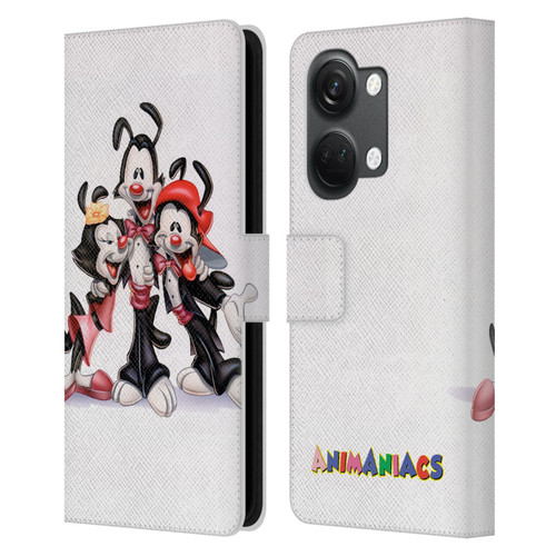 Animaniacs Graphics Formal Leather Book Wallet Case Cover For OnePlus Nord 3 5G