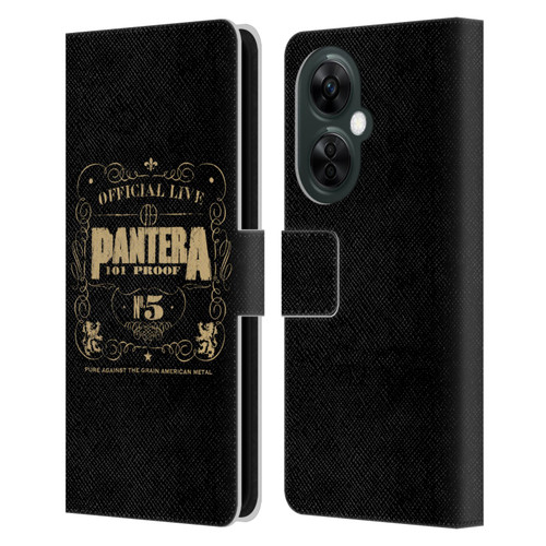 Pantera Art 101 Proof Leather Book Wallet Case Cover For OnePlus Nord CE 3 Lite 5G