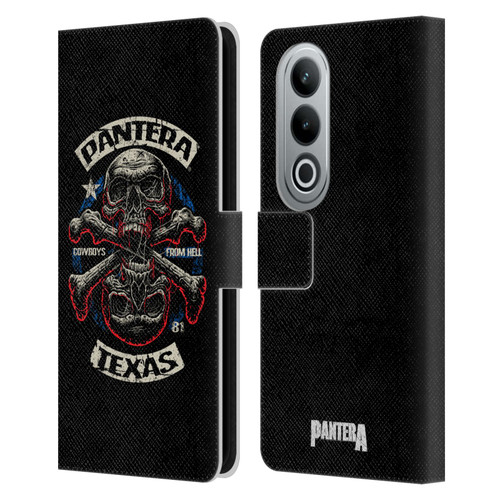Pantera Art Double Cross Leather Book Wallet Case Cover For OPPO OnePlus Ace 3V 5G
