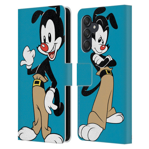 Animaniacs Graphics Yakko Leather Book Wallet Case Cover For Samsung Galaxy M55 5G
