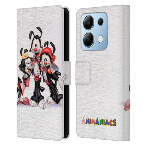 Animaniacs Graphics Formal Leather Book Wallet Case Cover For Xiaomi Redmi Note 13/13 Pro 5G