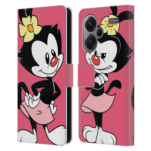 Animaniacs Graphics Dot Leather Book Wallet Case Cover For Xiaomi Redmi Note 13 Pro Plus 5G