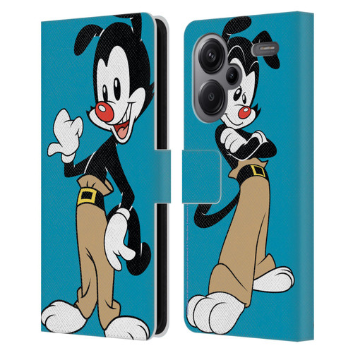 Animaniacs Graphics Yakko Leather Book Wallet Case Cover For Xiaomi Redmi Note 13 Pro Plus 5G